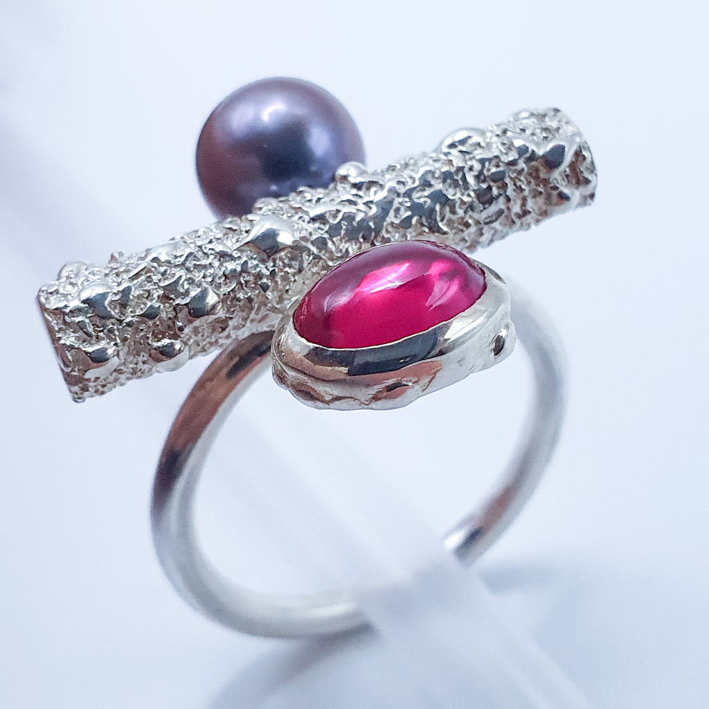 Bague MORPHEA "La Rayonnante" phase 2