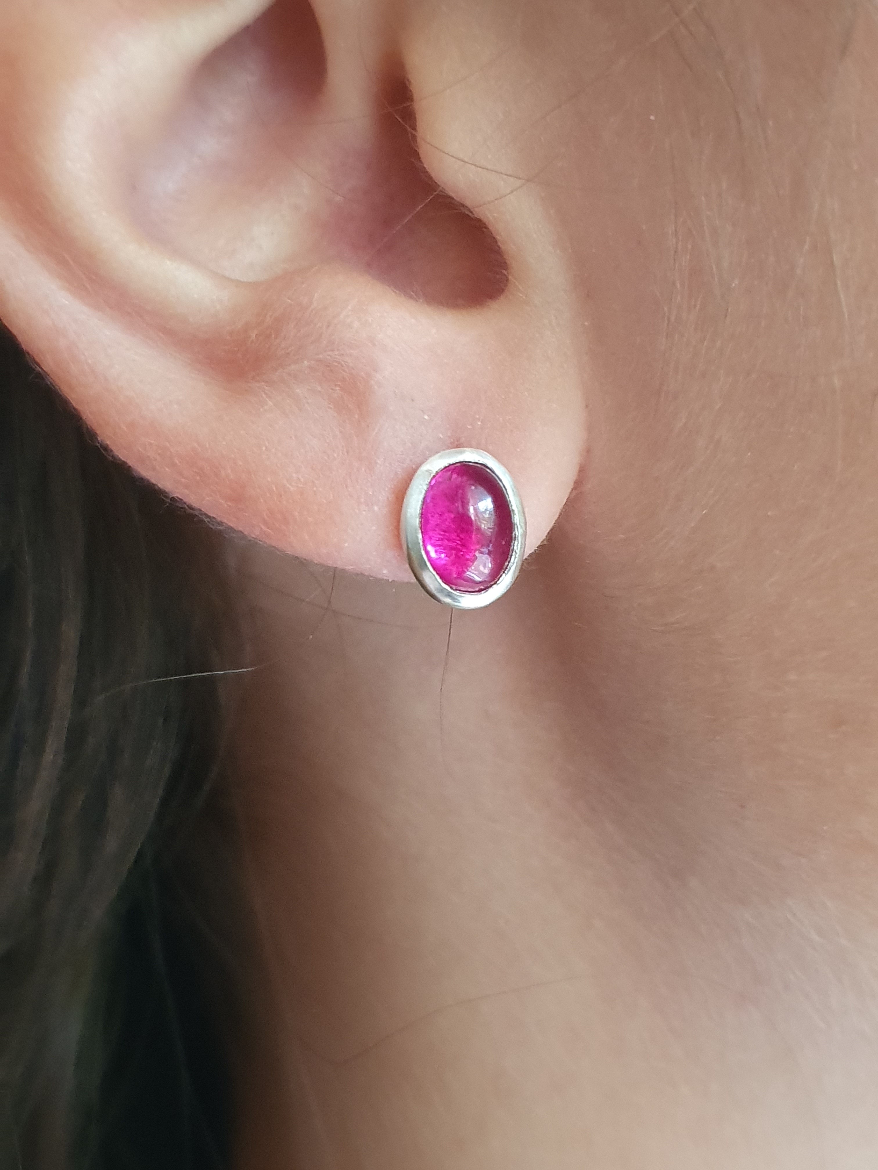 Boucles d'oreille MORPHEA "La Désinvolte" (version lunaire)