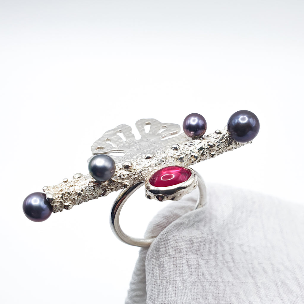 Bague MORPHEA "La Rayonnante" phase 4