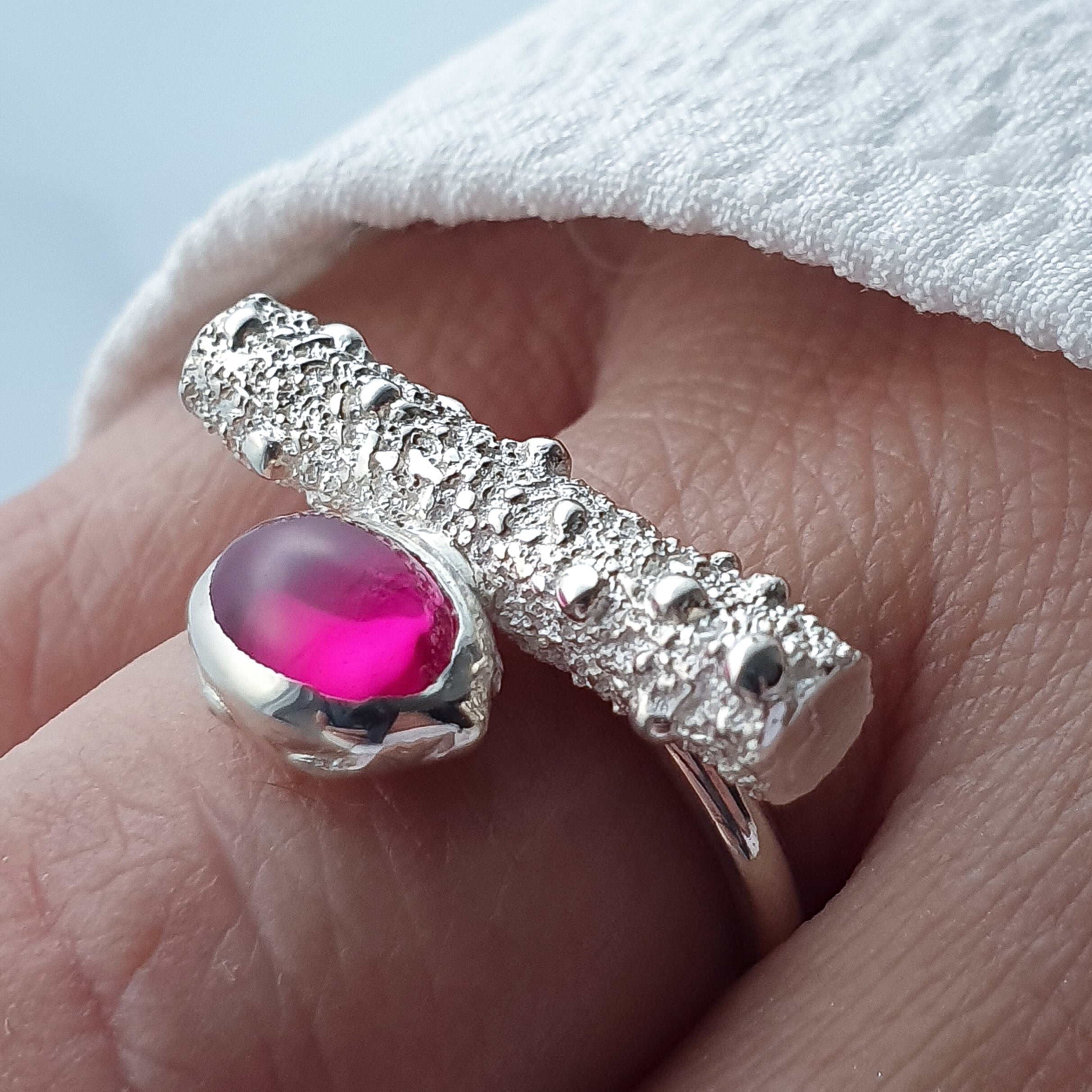 Bague MORPHEA "La Rayonnante" phase 1