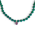 Collier JAÏPUR onyx vert