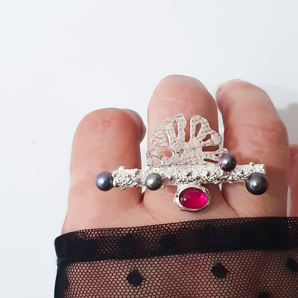 Bague MORPHEA "La Rayonnante" phase 4