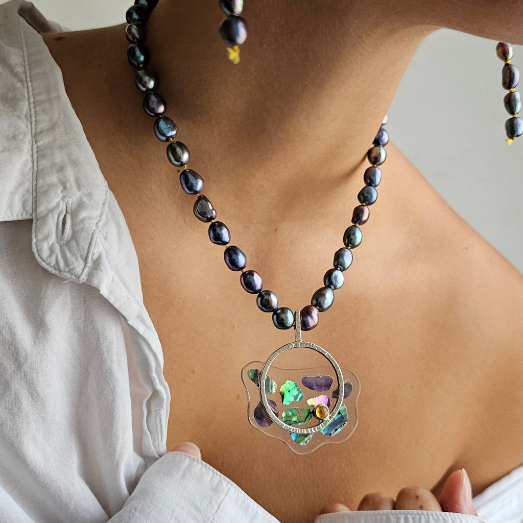 Collier REMANENCE 1 (pièce unique)
