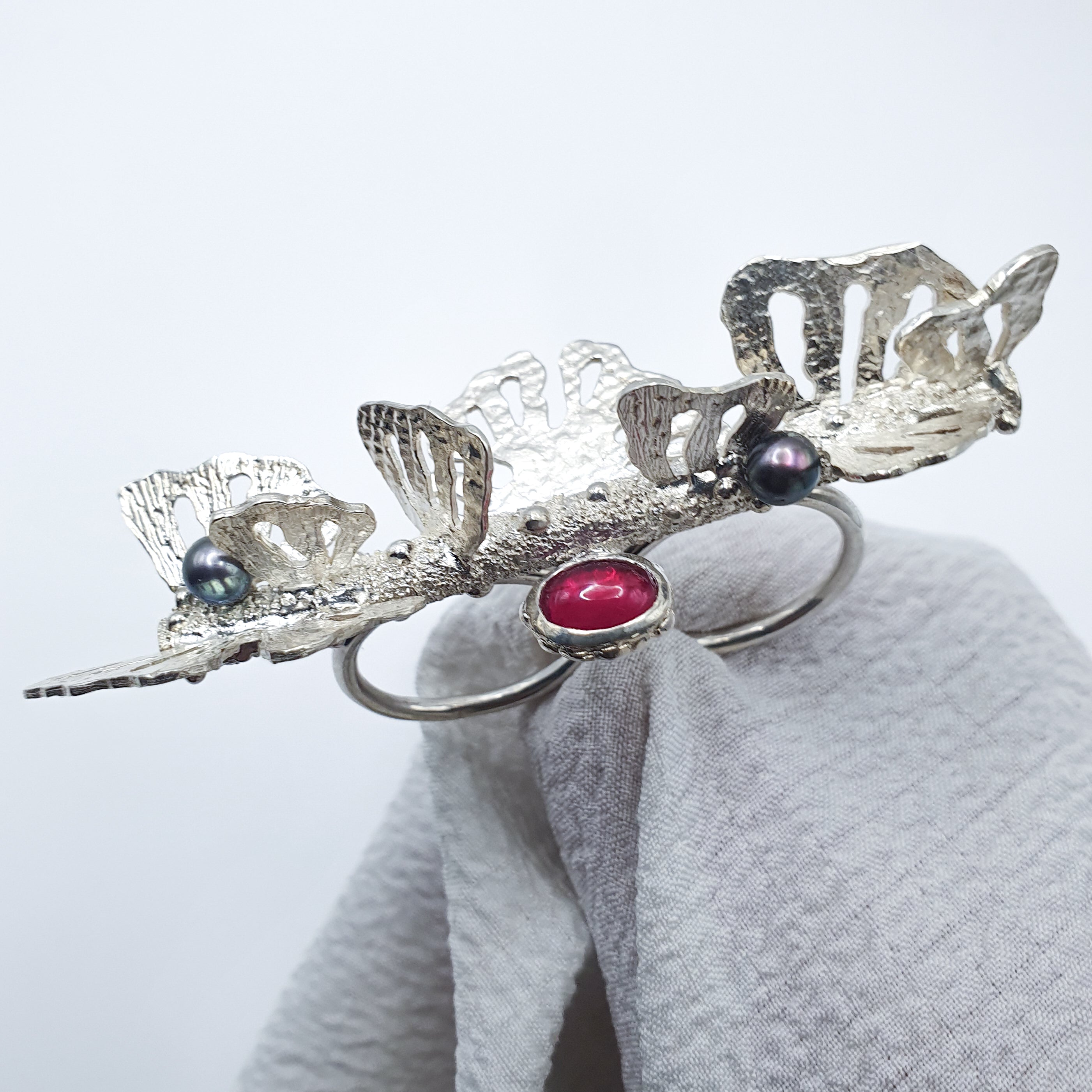 Bague MORPHEA "La Rayonnante" phase 5