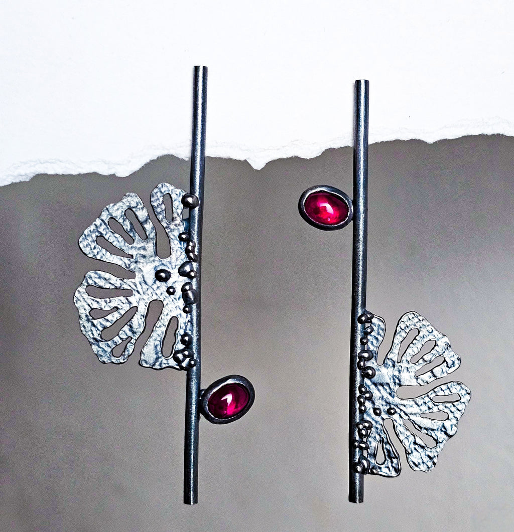 Boucles d'oreille MORPHEA "L'indomptable bis" (version mystique)