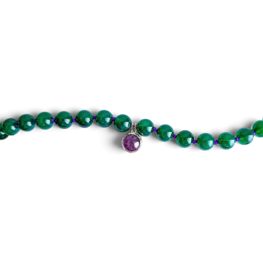 Collier JAÏPUR onyx vert