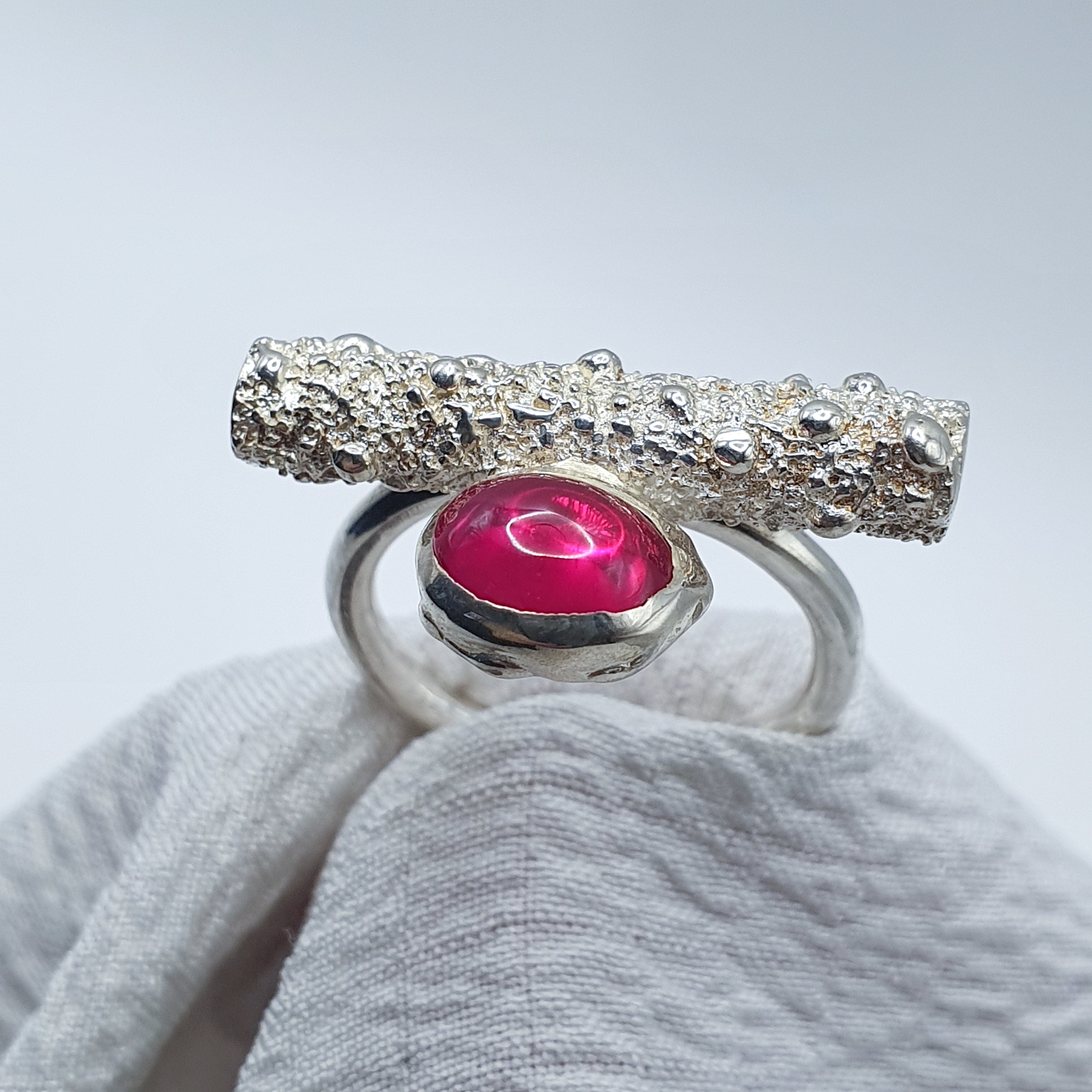 Bague MORPHEA "La Rayonnante" phase 1