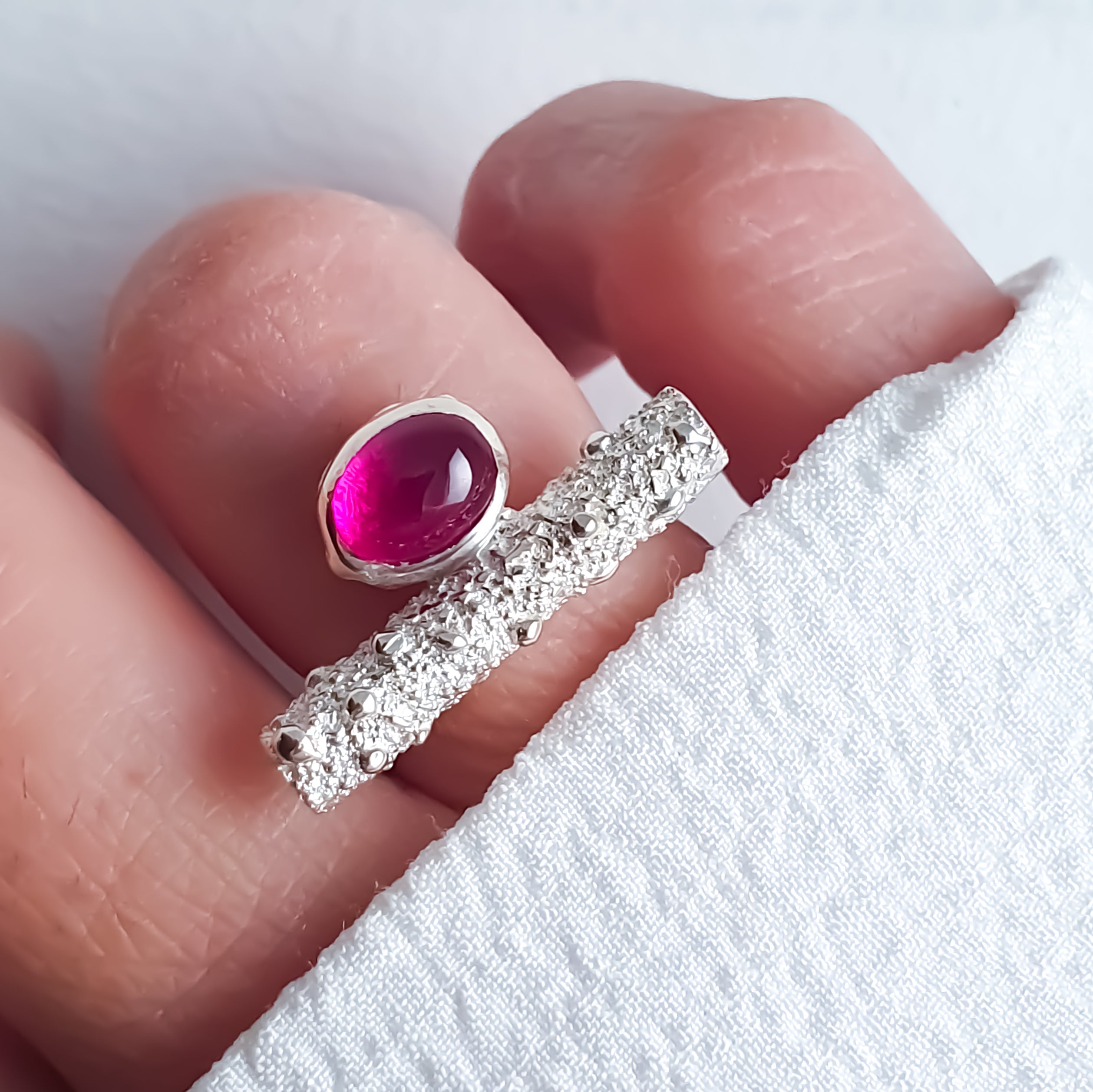 Bague MORPHEA "La Rayonnante" phase 1