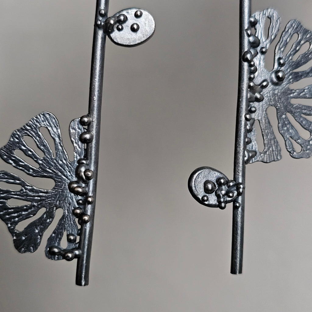 Boucles d'oreille MORPHEA "L'indomptable bis" (version mystique)