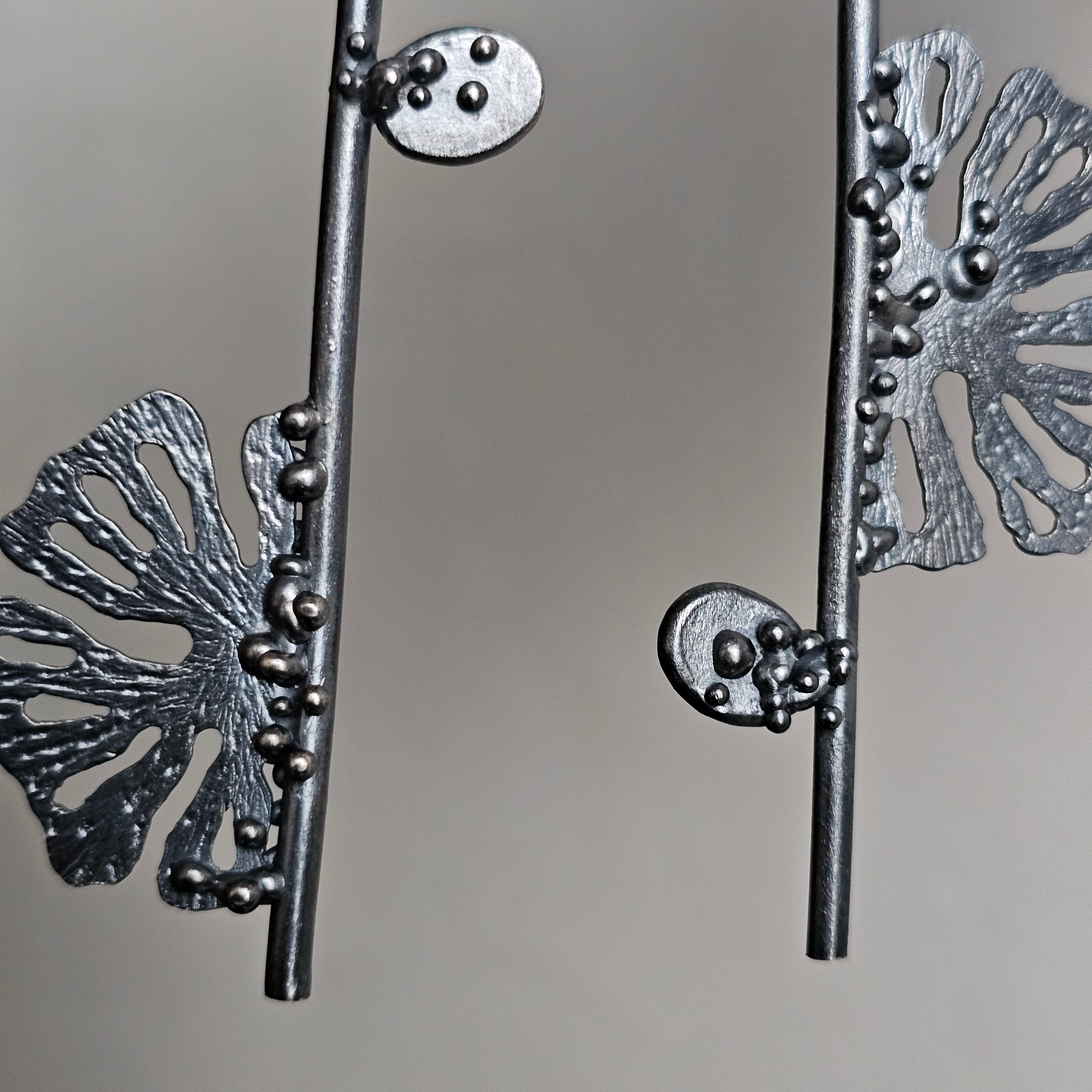 Boucles d'oreille MORPHEA "L'indomptable bis" (version mystique)