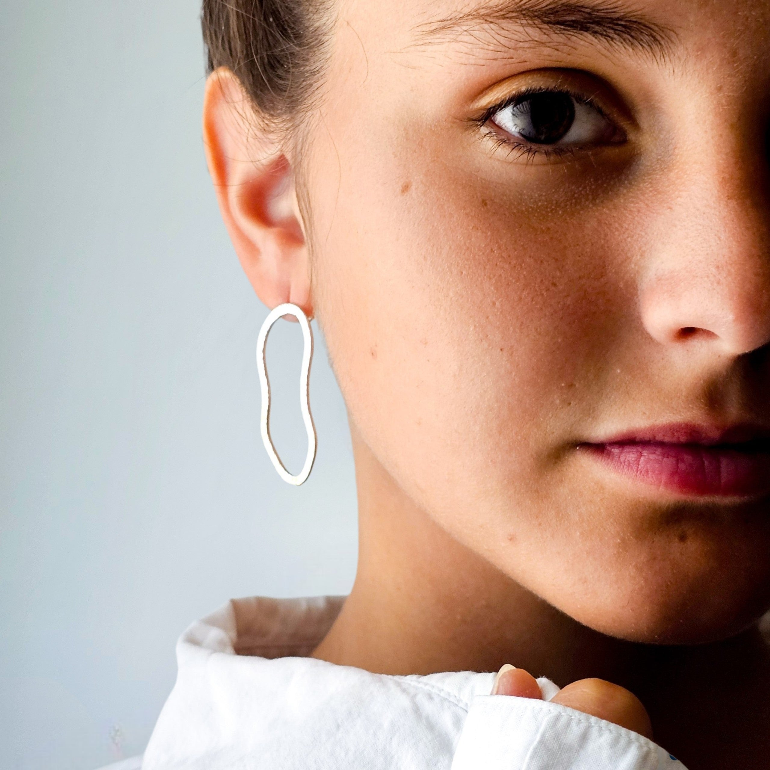 Boucles d'oreilles SILLAGE 02 (argent 925)